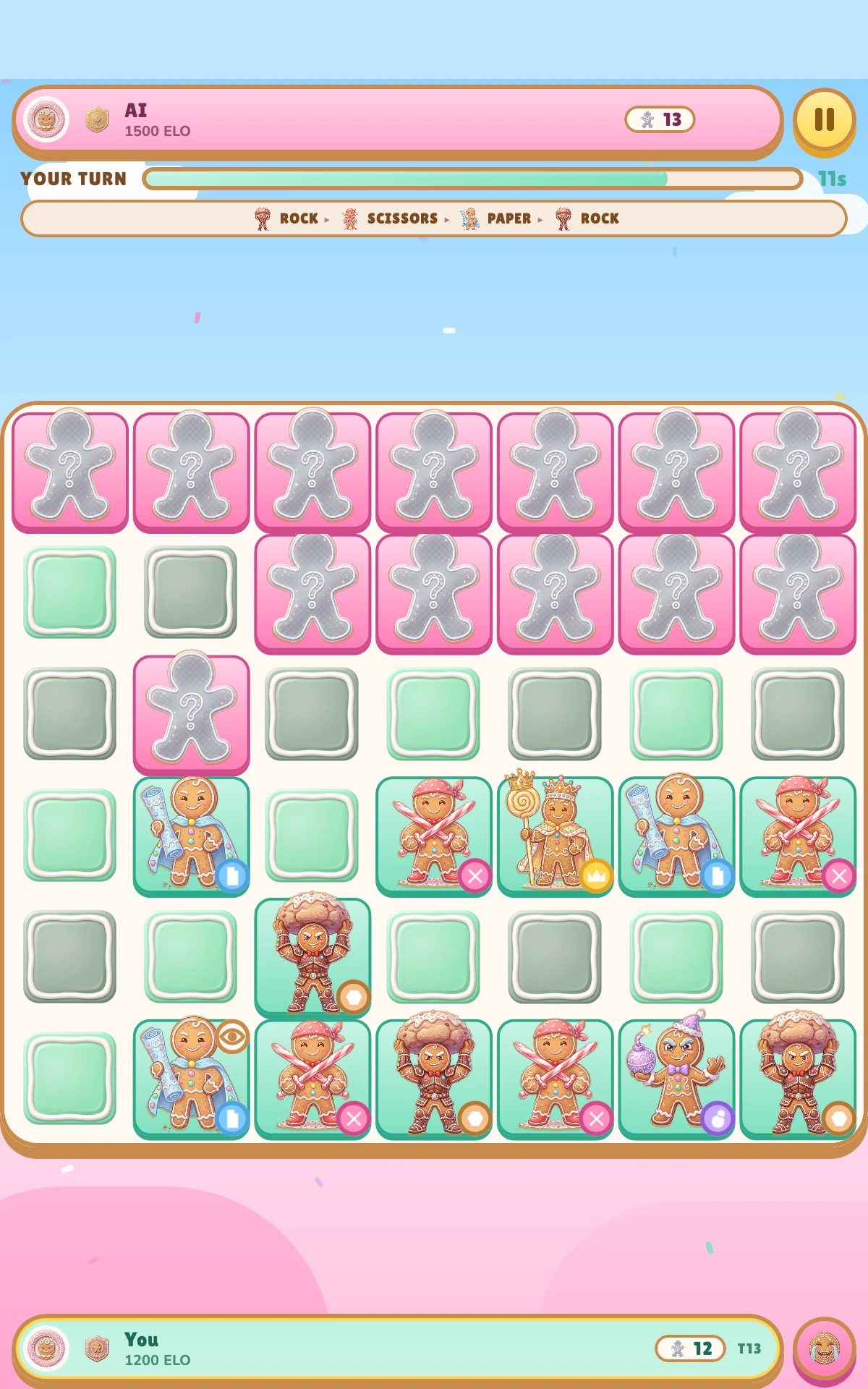 Gingerbread Gambit: RPS screenshot