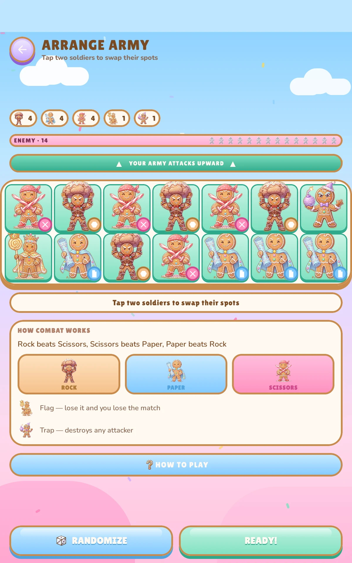 Gingerbread Gambit: RPS screenshot