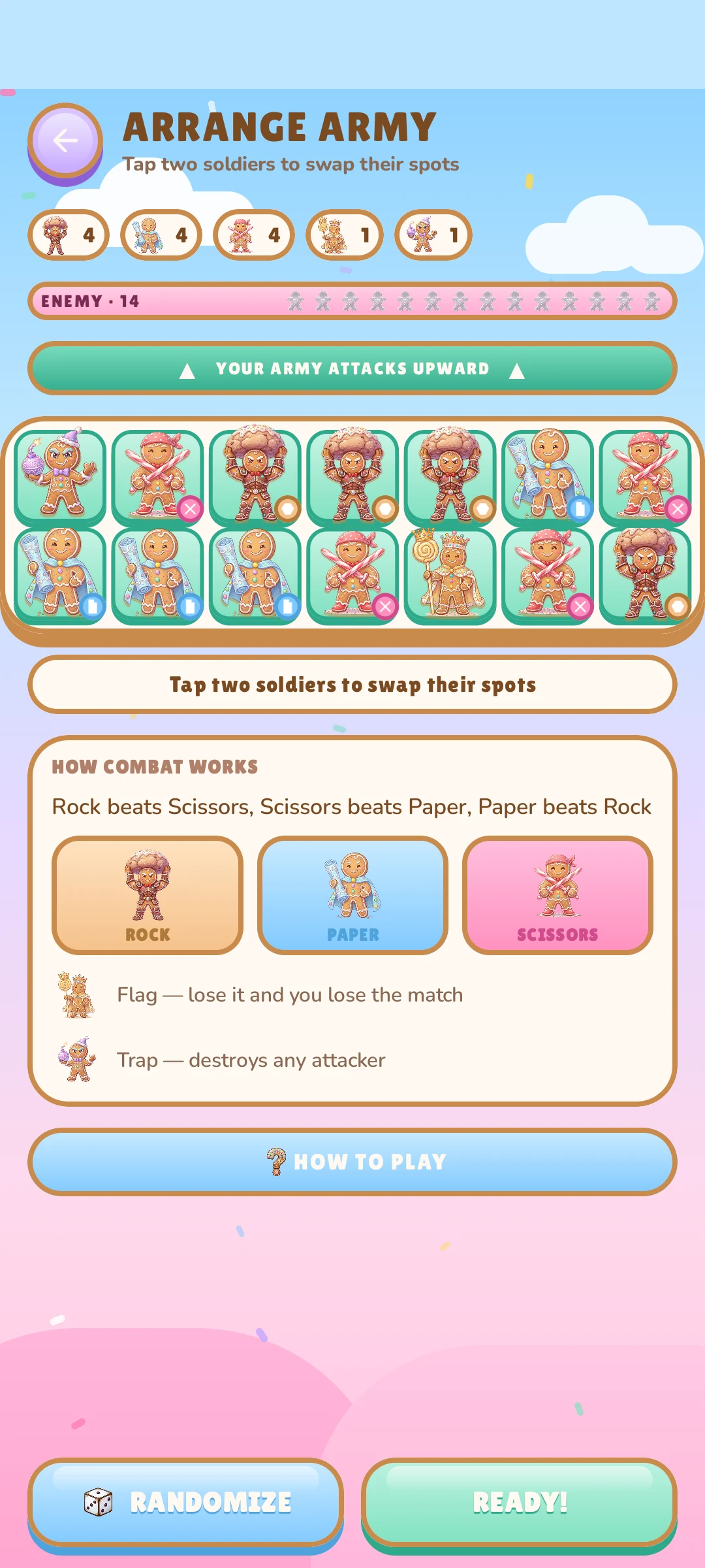 Gingerbread Gambit: RPS screenshot