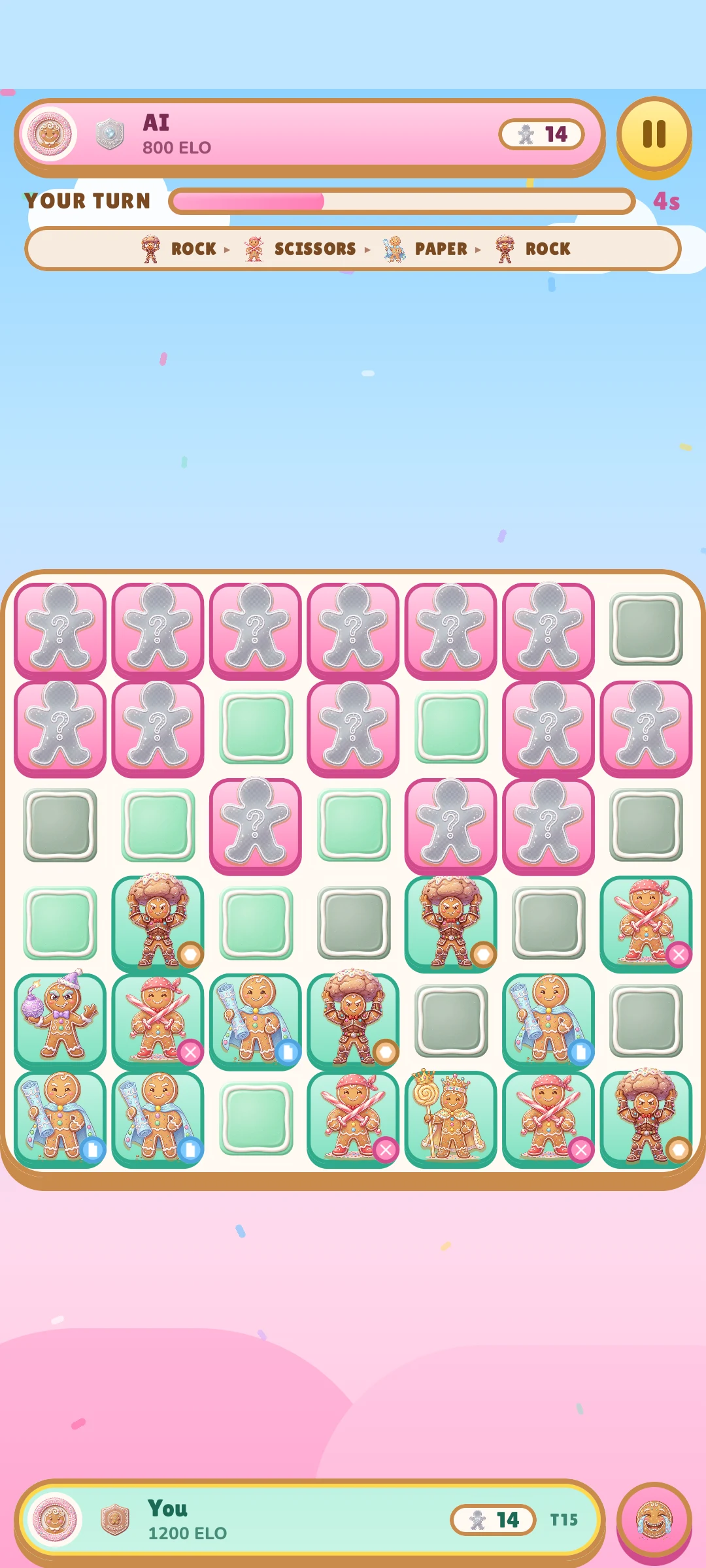 Gingerbread Gambit: RPS screenshot